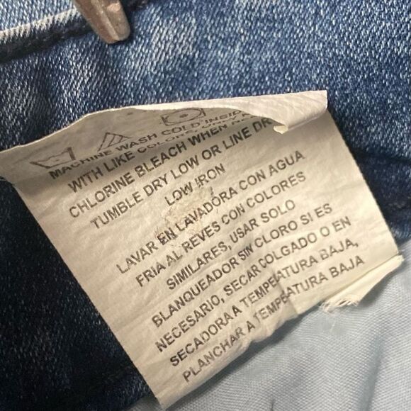 RIDERS By Lee Women’s Mid Rise Slim‎ Straight Size 16L Inseam 33.5 - Picture 10 of 12